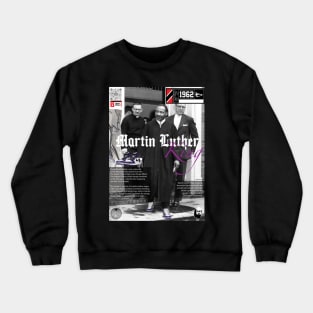 Martin Luther Sneaker Head Crewneck Sweatshirt